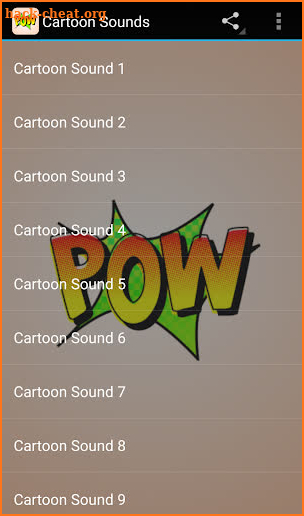 Cartoon Sounds screenshot