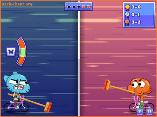 Cartoon squid game screenshot