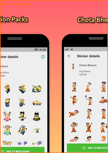 Cartoon Stickers screenshot