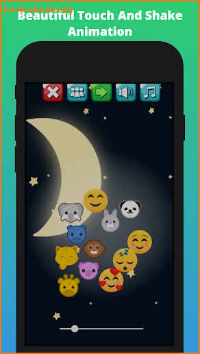 Cartoon Touch Shake Sensory Bounce Learning Game screenshot