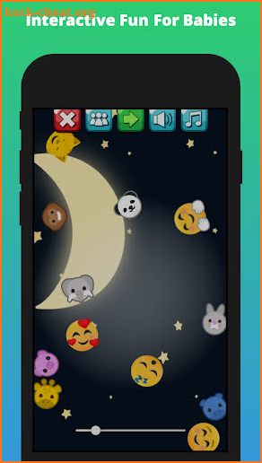 Cartoon Touch Shake Sensory Bounce Learning Game screenshot