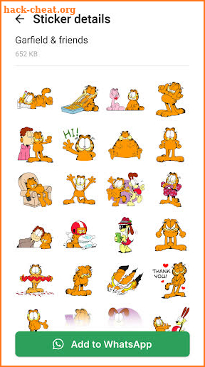 Cartoon WAStickers screenshot