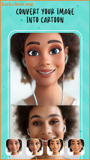 Cartoon Yourself, Toonme, Face screenshot