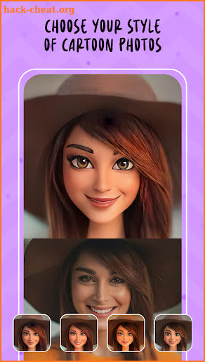 Cartoon Yourself, Toonme, Face screenshot