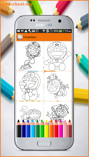 Cartoons Coloring Pages screenshot