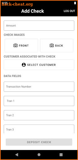 Carver Bank Remote Deposit screenshot