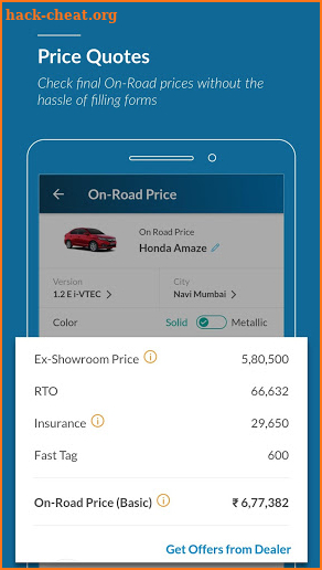 CarWale - Buy,Sell New & Used Cars,Prices & Offers screenshot