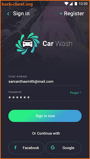 Carwash screenshot