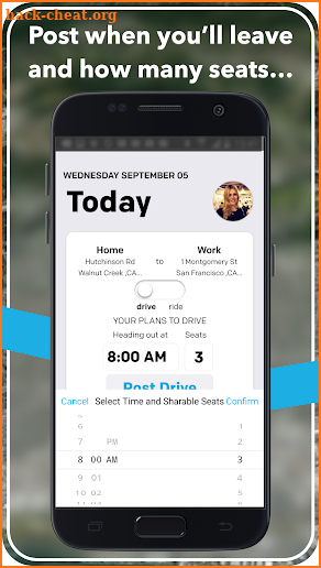 Carzac - carpool made easy. screenshot