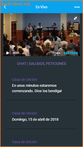 Casa de Unción screenshot