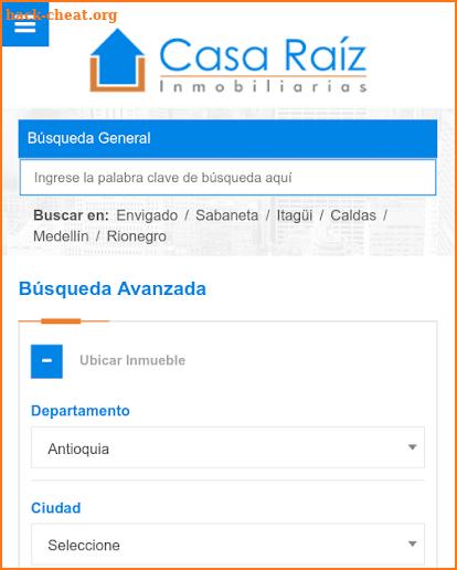 Casa Raíz screenshot