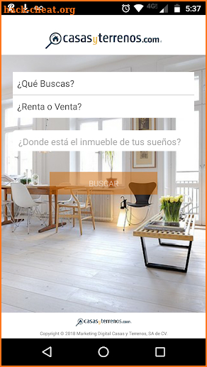 Casas y Terrenos screenshot