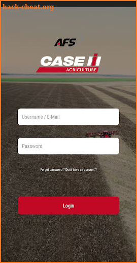 Case IH AFS RTK+ screenshot