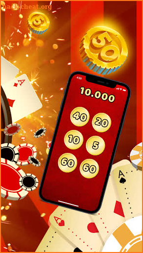 Cash promotion screenshot