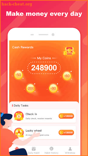 Cash Rewards - Daily habits for real money screenshot