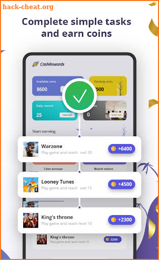 Cash Rewards - Earn Money By Doing Simple Tasks screenshot