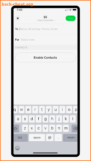 Cash Sending Tips App Money screenshot