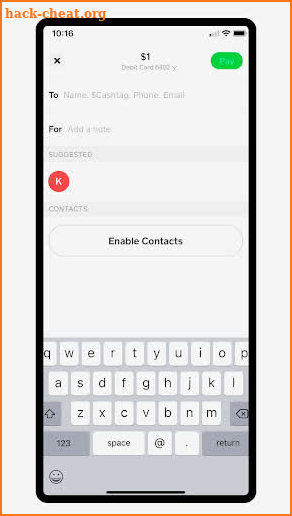 Cash Sending Tips App Money screenshot