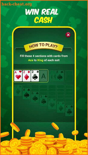 Cash Solitaire Real Prizes screenshot