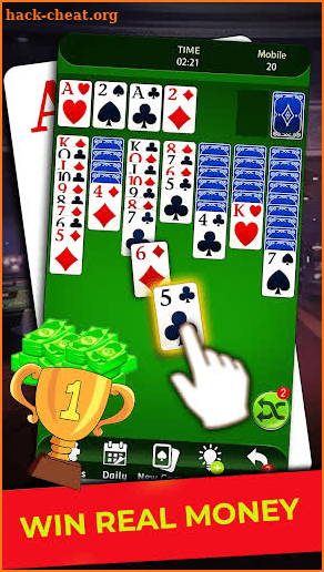 Cash Solitaire win real cash screenshot