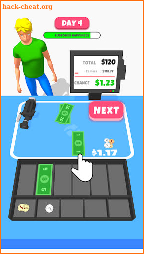 Cash Sorting screenshot