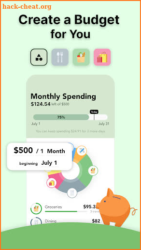 Cashew—Expense Budget Tracker screenshot