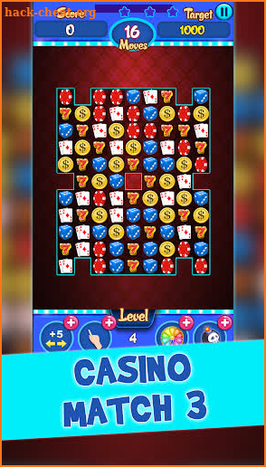 Casino Match 3 Puzzle screenshot