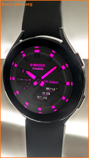 CASIO G-SHOCK Black Neon screenshot