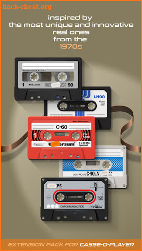 Casse-o-player 1970s Cassette Pack screenshot