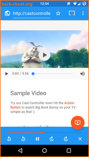 Cast Controller | Videos to TV screenshot