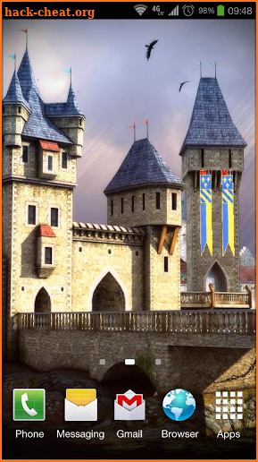 Castle 3D Pro live wallpaper screenshot