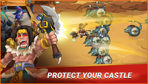 Castle Defender Premium: Hero Idle Defense TD screenshot