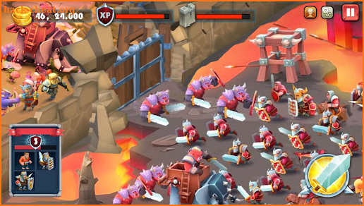 Castle Defense-Soldier tower defense strategy game screenshot