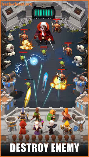 Castle Defense：Idle TD screenshot