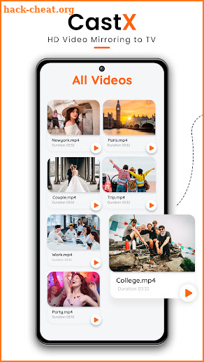 CastX - HD Video Mirroring screenshot