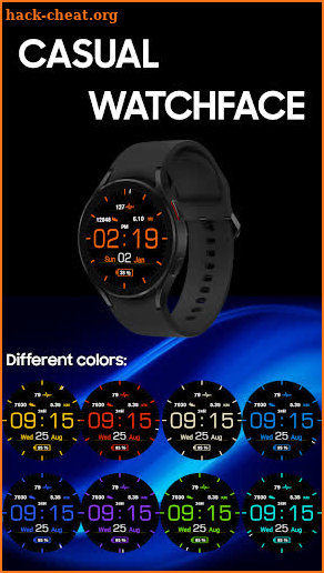 Casual Watchface AKM screenshot