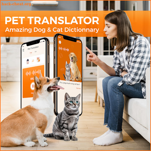 Cat & Dog Translator Prank App screenshot