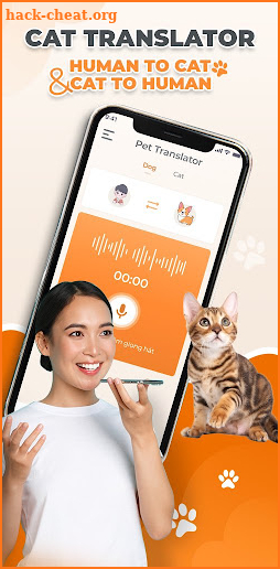 Cat & Dog Translator Prank App screenshot