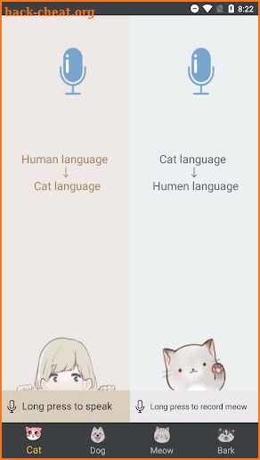 Cat And Dog Translator—Pet translator, Sounds screenshot