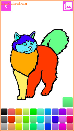 Cat Coloring Book screenshot