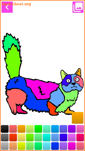 Cat Coloring Book screenshot