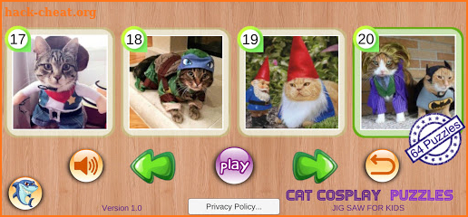 Cat Cosplay Puzzles & Pet Jigsaw - Rompecabezas screenshot