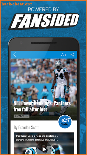 Cat Crave: News for Carolina Panthers Fans screenshot