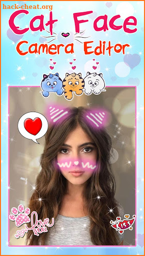 Cat Face Camera Editor 😺 Snap Filters and Effects screenshot