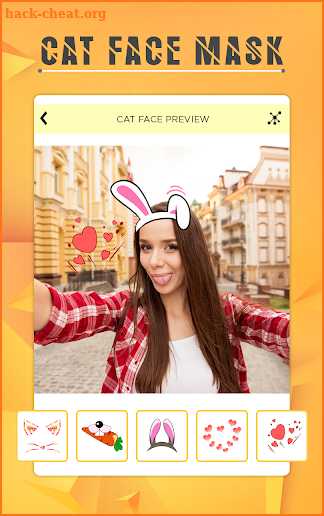 Cat Face Editor screenshot