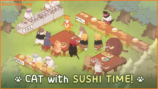 Cat Garden - Food Party Tycoon screenshot