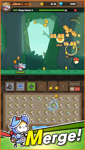 Cat Hero : Idle RPG screenshot