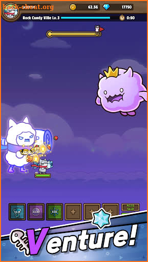 Cat Hero : Idle RPG screenshot