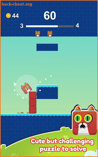 Cat Jumping: Kitten Up, Square Cat Run, Kitten Run screenshot