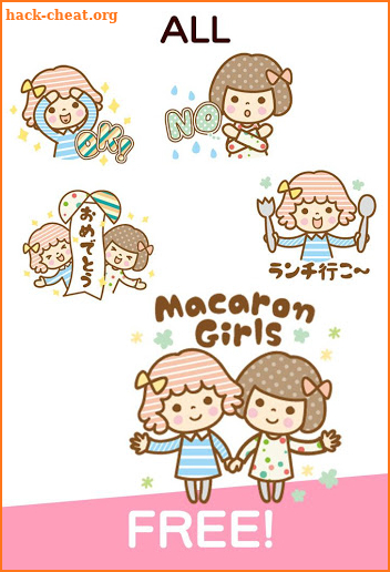 Cat Motchi Stickers Free en37 screenshot